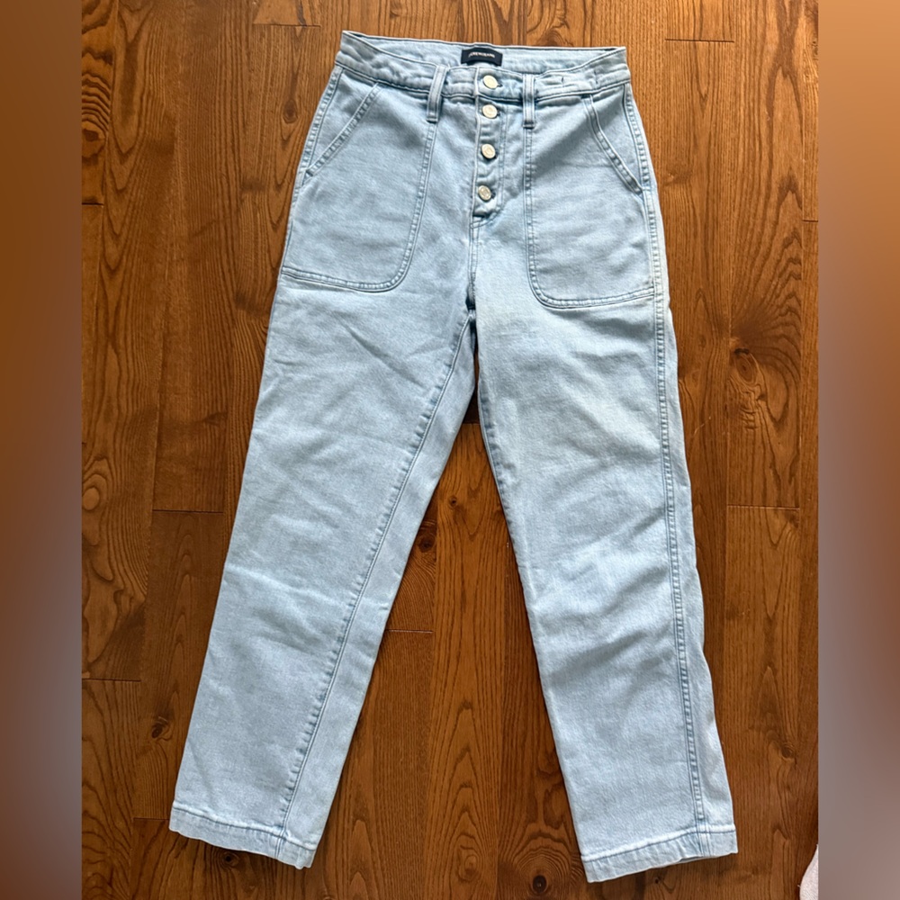J. Crew Women's Light Blue Straight Jeans